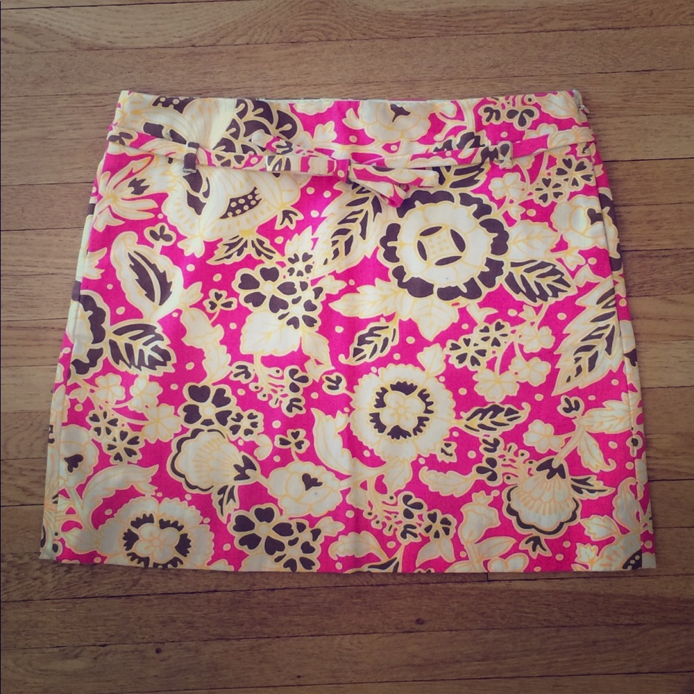 Pink J.Crew skirt