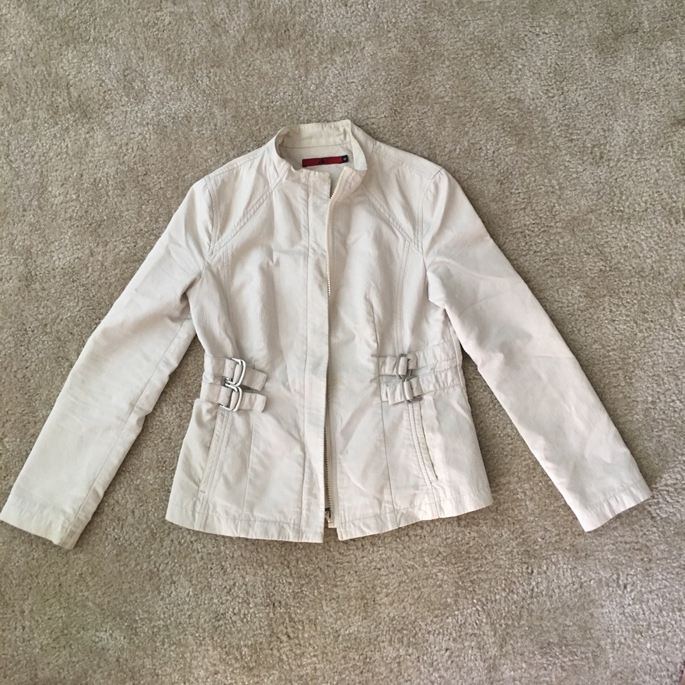 White classic jacket