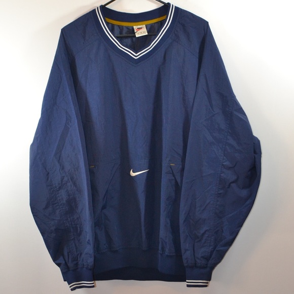 nike nylon pullover jacket