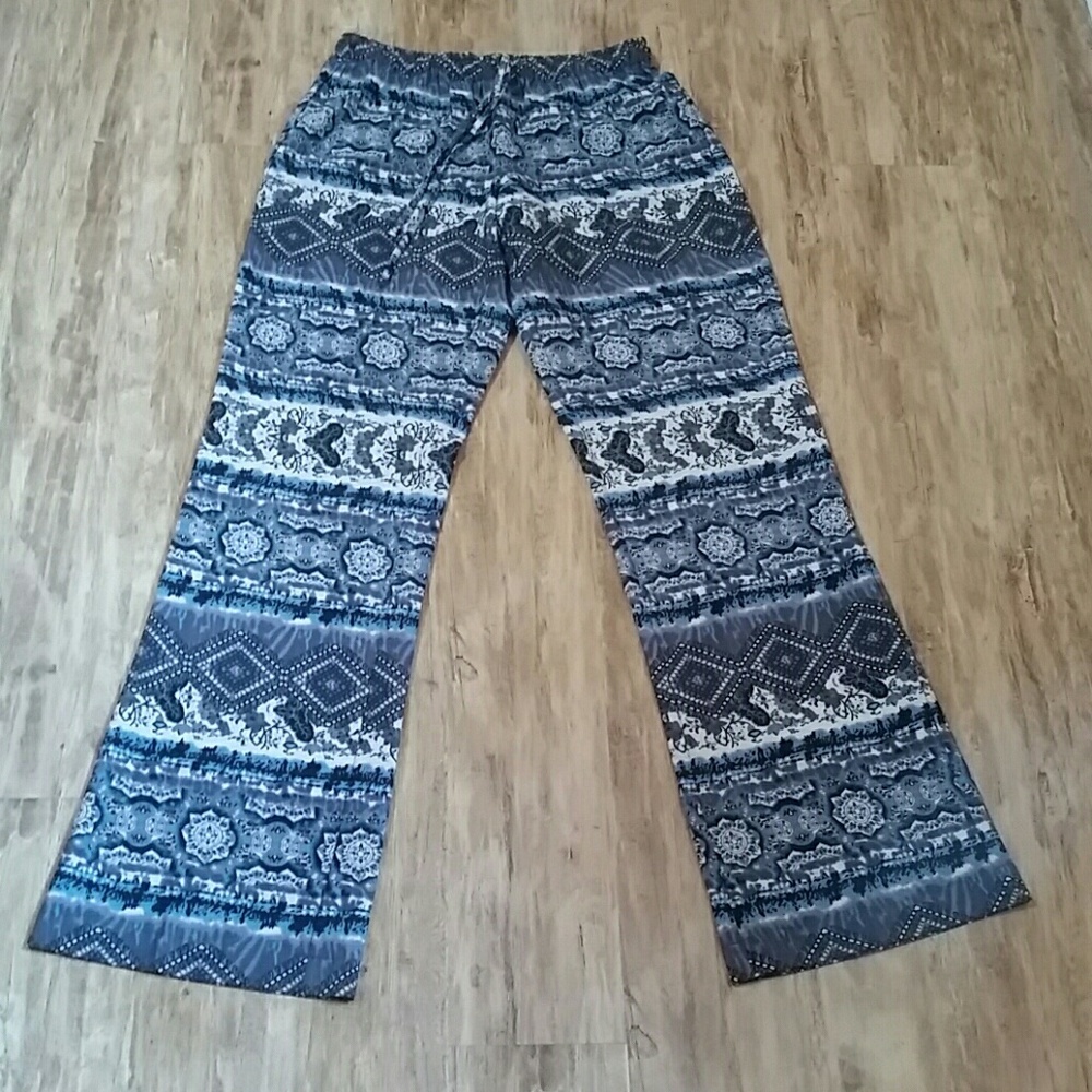 Wide-leg Boho pants