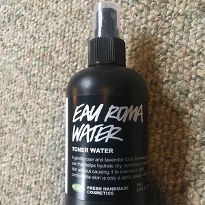 Lush toner water: eau Roma water