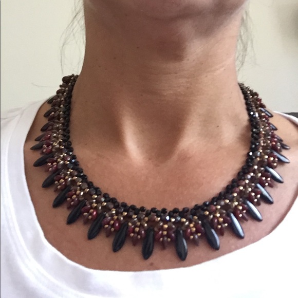 Beautiful Beaded Necklace - Picture 2 of 2