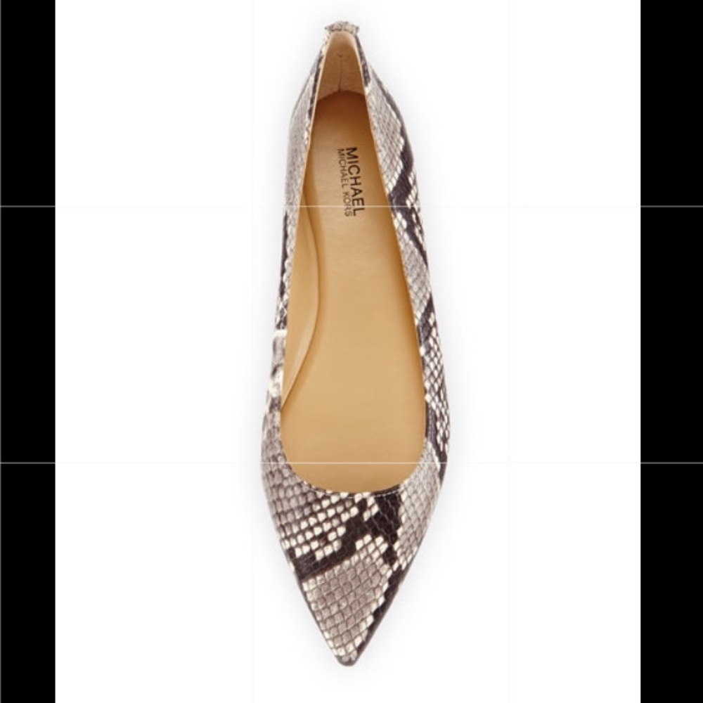 Michael Kors snake print heels