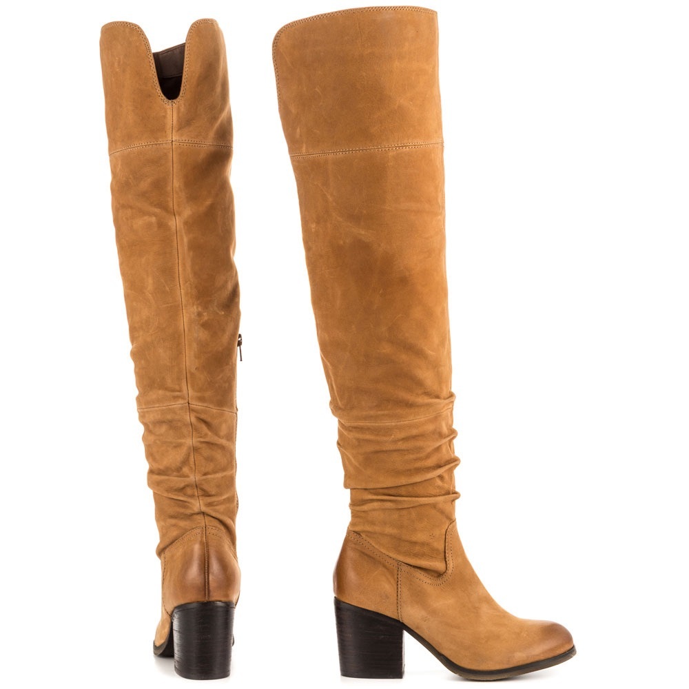 Aldo Over the knee Cognac Boot