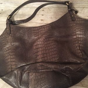Brahmin Taupe Jackie Handbag - EUC