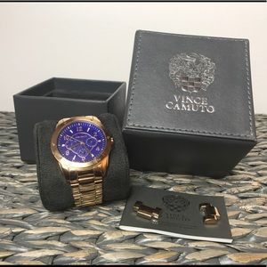 Vince Camuto rose gold watch