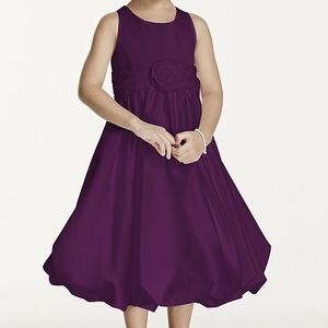 NWOT size (3) SATIN TANK BUBBLE DRESS