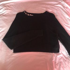 Rubbish Brand cropped sweater