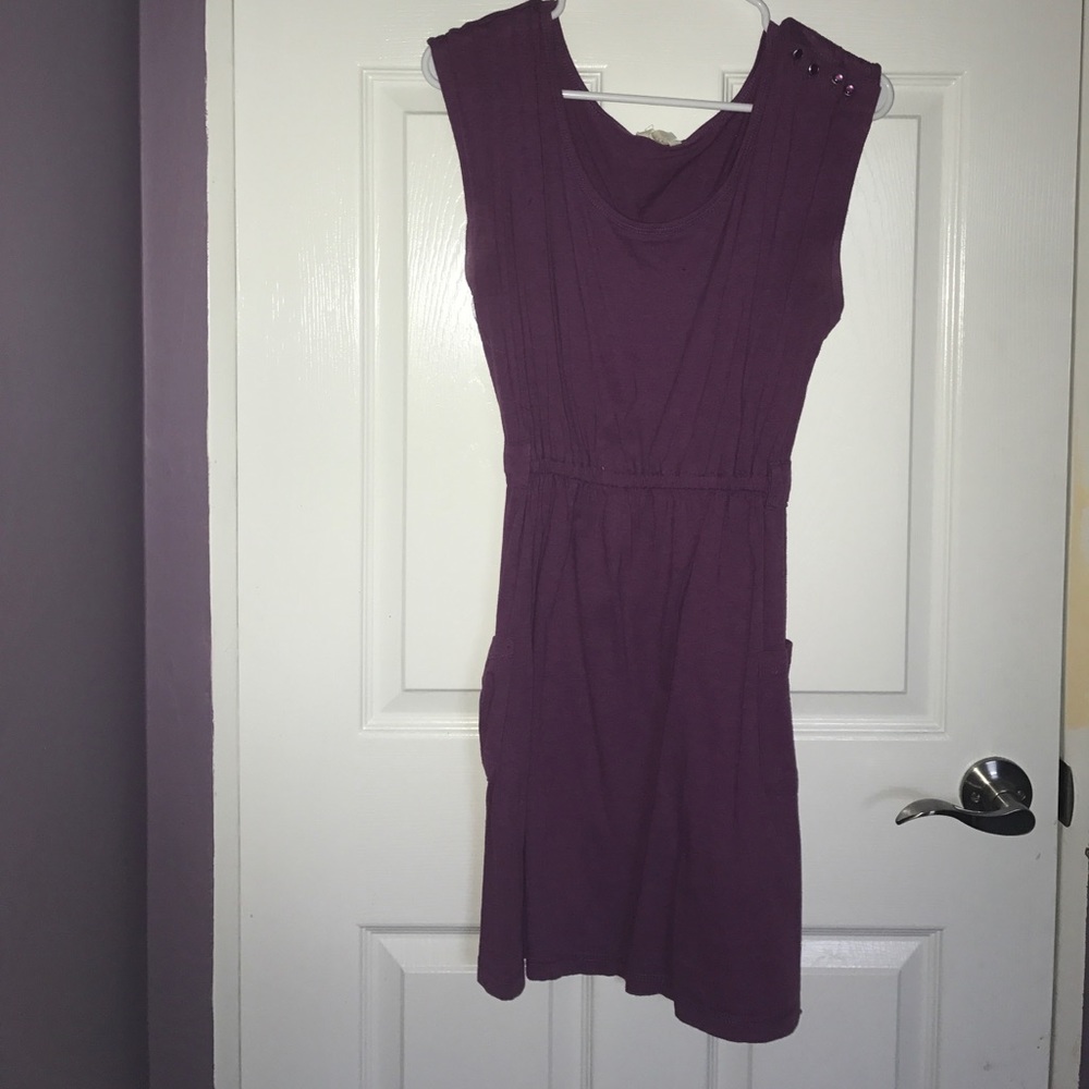 Purple dress