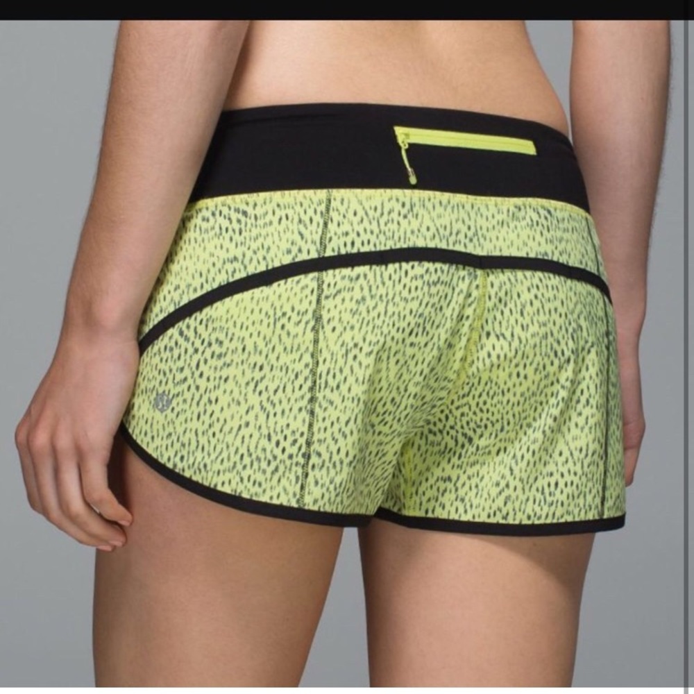 Lululemon speed shorts