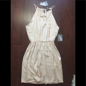 Forever 21 Halter sheath blush pink dress small