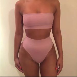 High waisted swimsuit