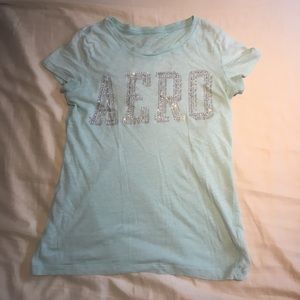 Light blue Aéropostale "AERO" shirt