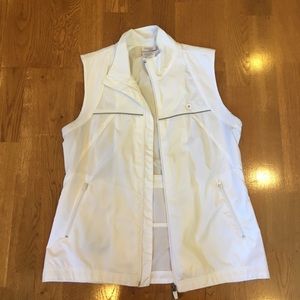 White Running Vest