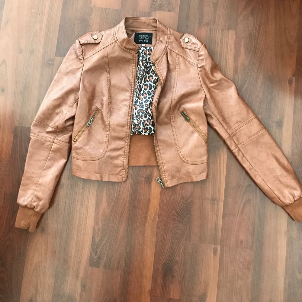 Tan Leather jacket