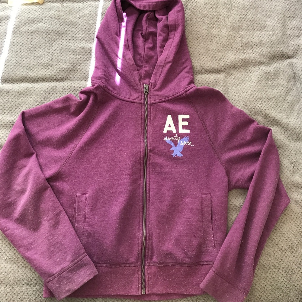 Purple AE sweater