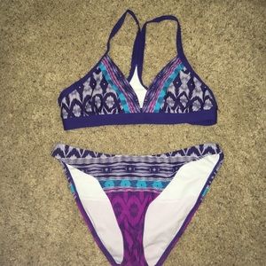 Athleta tribal pattern bikini.