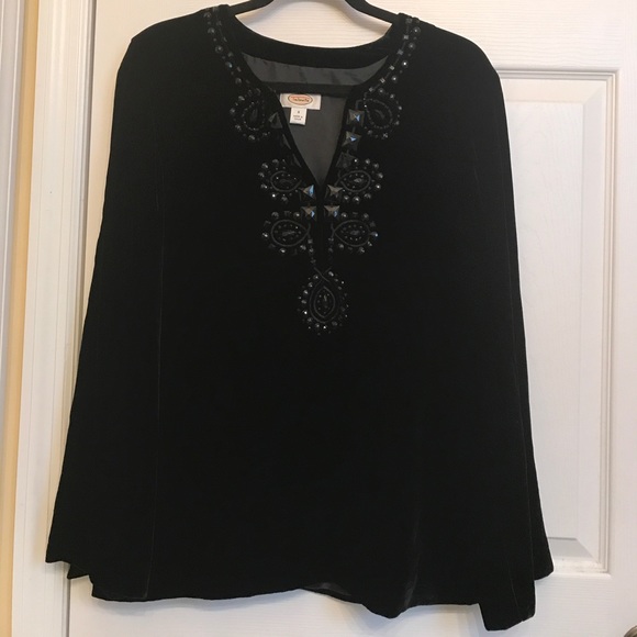 Talbots Velvet Tunic - Picture 1 of 3