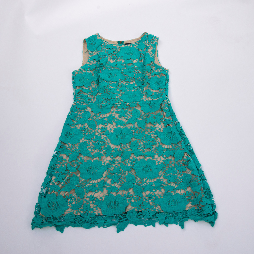 Nieman Marcus Blue Lace Shift!!
