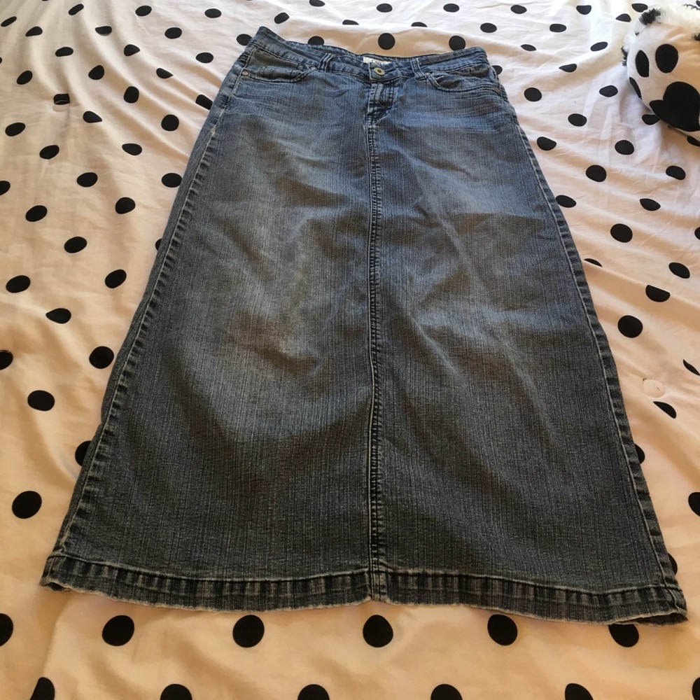 Cato Jean Skirt•