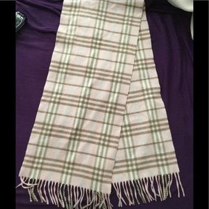 Authentic Burberry Cashmere Pink Scarf