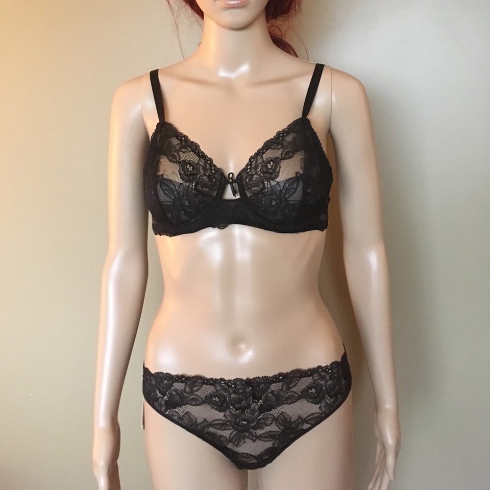 LA PERLA Malizia lingerie set 32D / S.