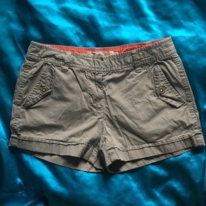 J. Crew Tan Chino Shorts