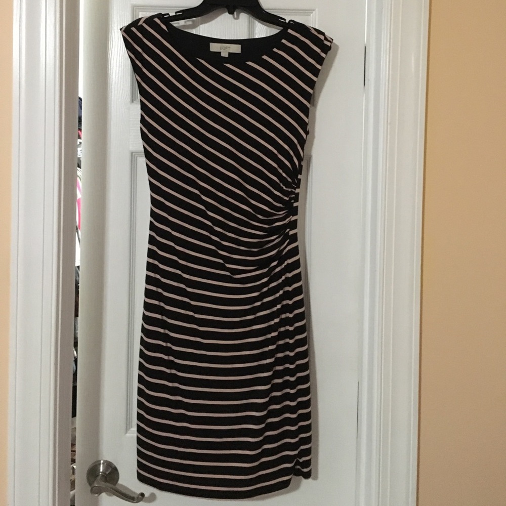 Loft striped dress