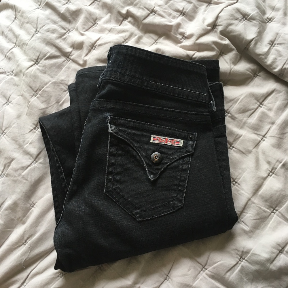 Hudson Black Bootcut Jeans