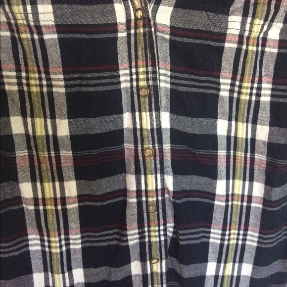 Plaid button up - Picture 2 of 2