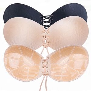 Self adhesive sticky gel push up bra