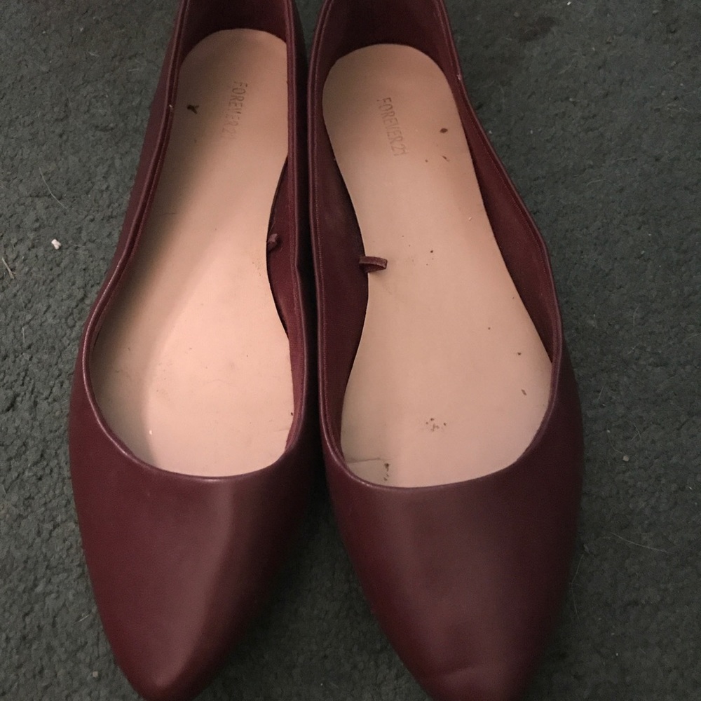 Burgundy Flats