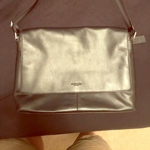 Coach Men's Black Messenger Bag