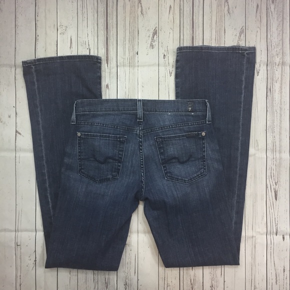 ❌SOLD❌7 for all mankind size 26 boot cut jeans - Picture 5 of 8