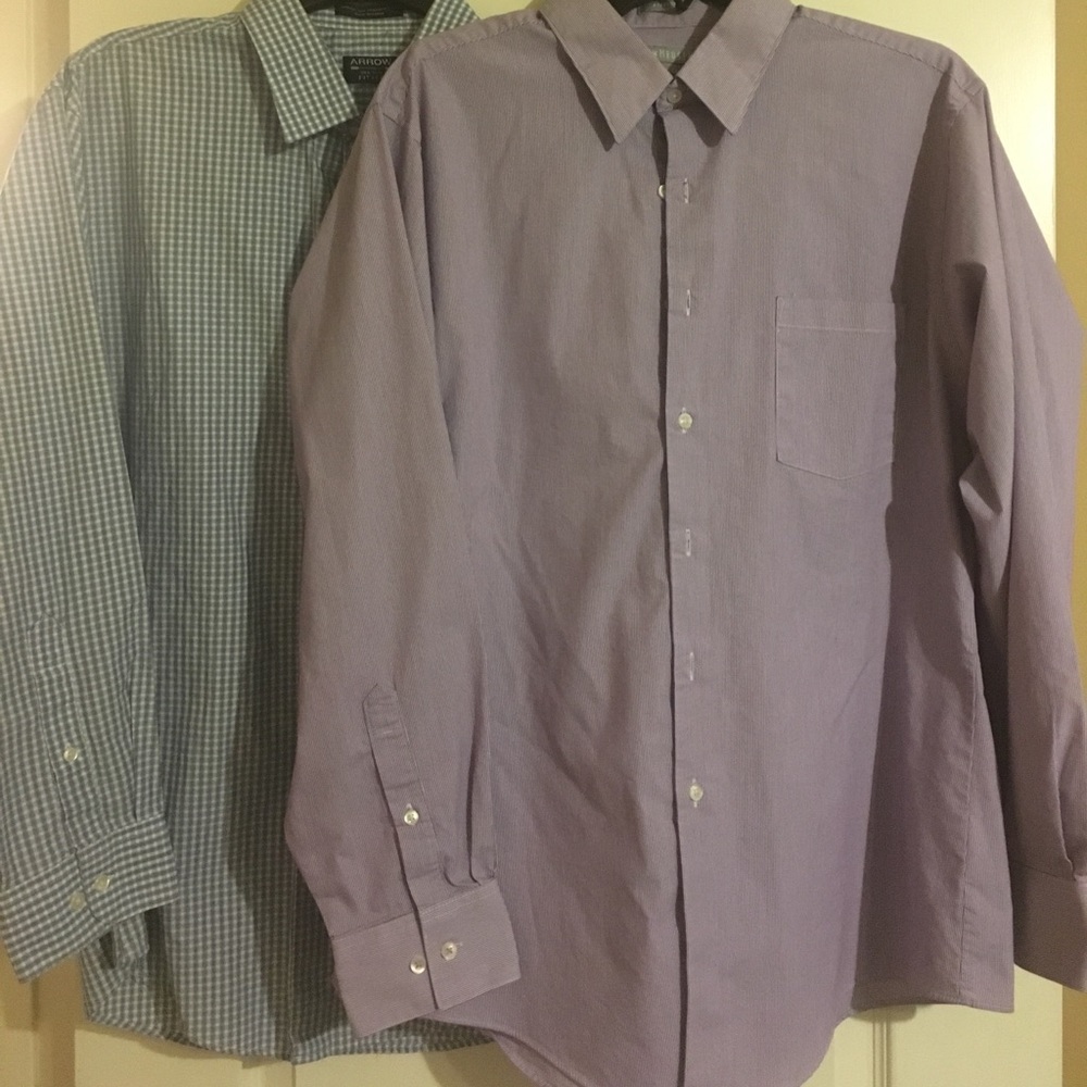 Lot of men's dress shirts