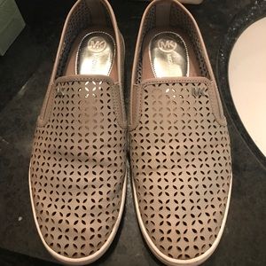 Michael Kors Olivia perforated sneakers