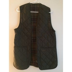 Olive Green Barbour Vest