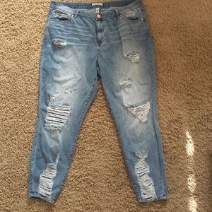 high waisted jeans I haven't worn!!