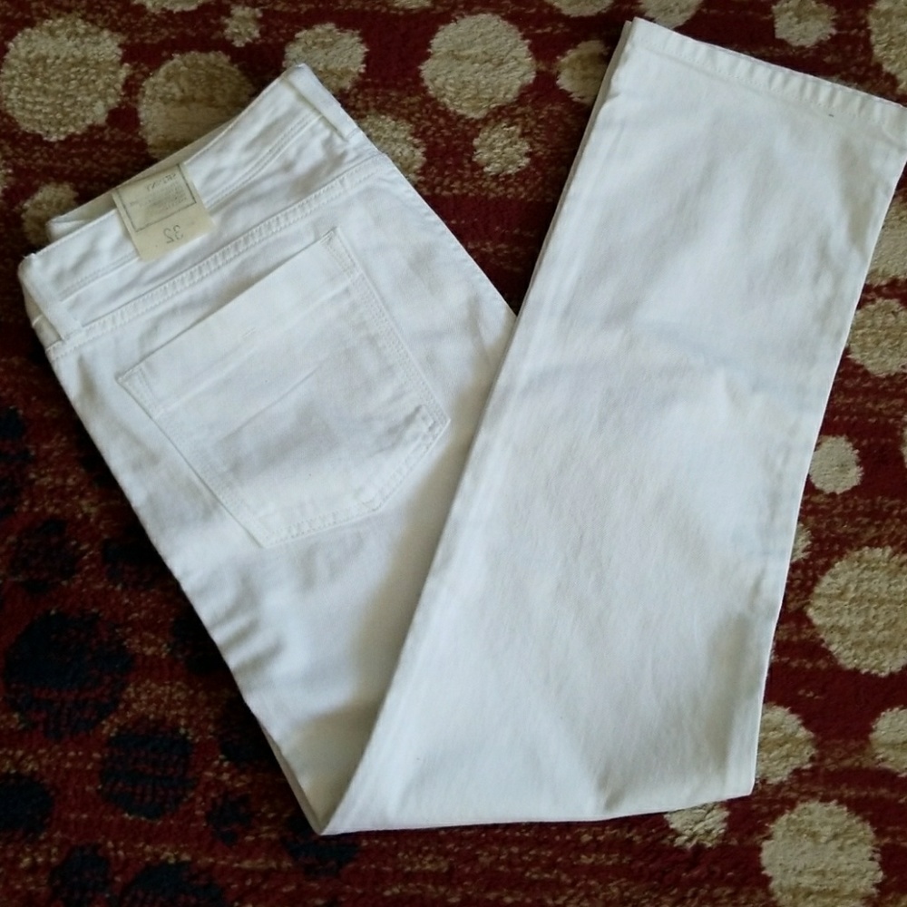 Banana Republic White Jeans