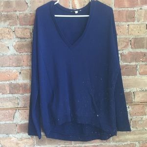 NWOT Express OneEleven Soft V Neck Sweatshirt