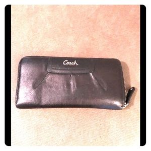 Black Coach Wallet