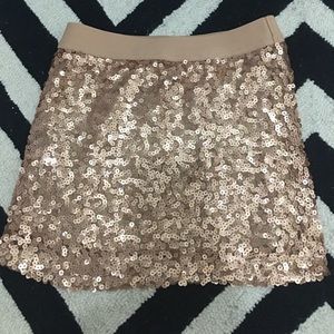 Forever21 sequin mini skirt