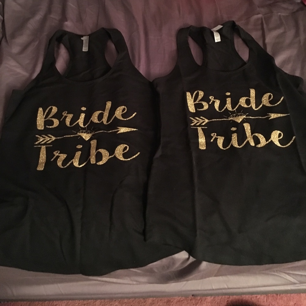 Bride tribe tanks!