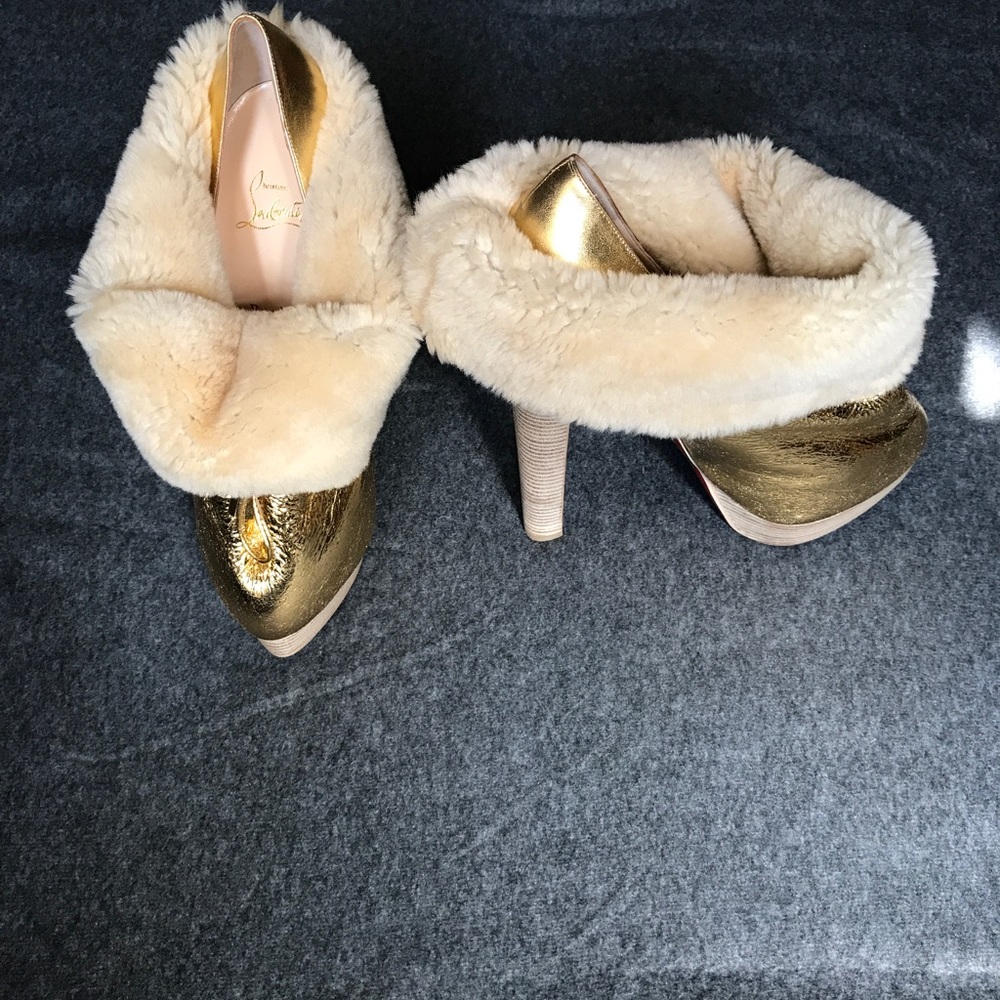 Christian Louboutin Survie Shearling Bootie
