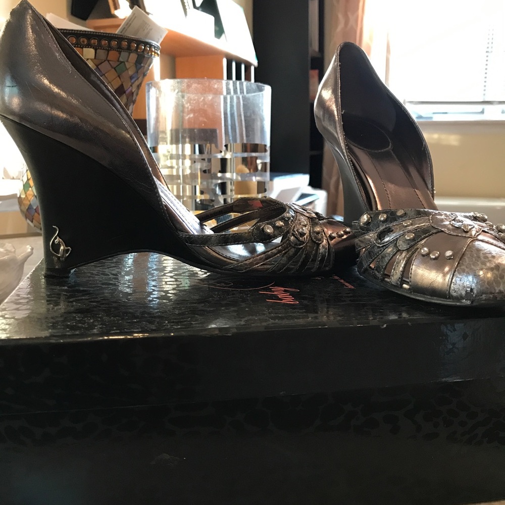 Baby phat wedges