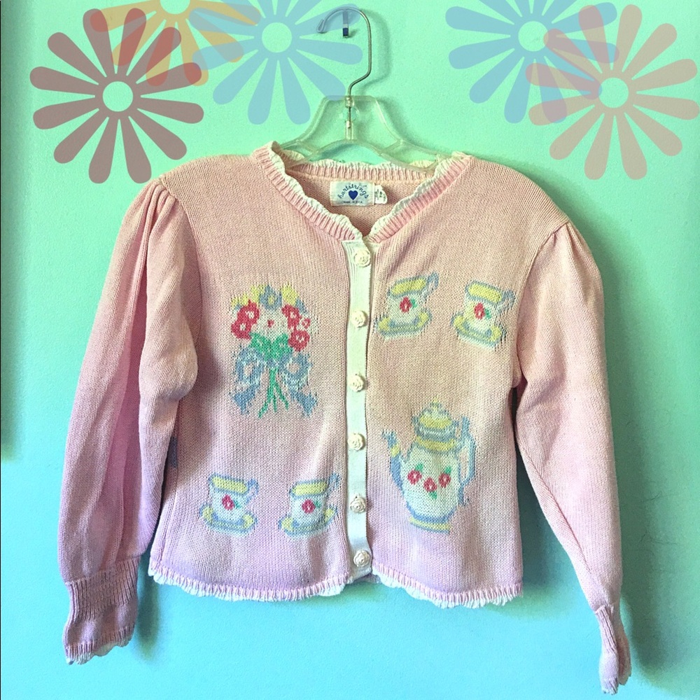Sweet tea-time sweater!