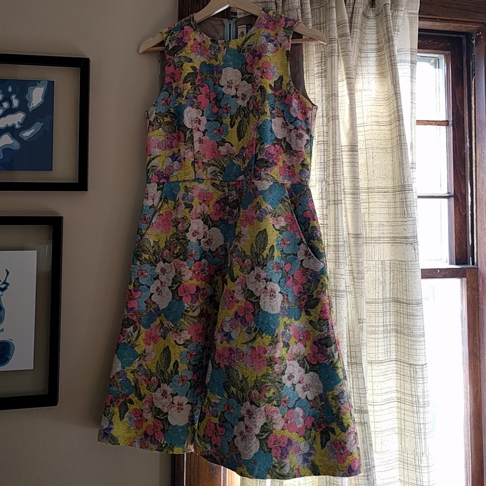 Anthropologie Sylvester Sungarden Fit and Flare