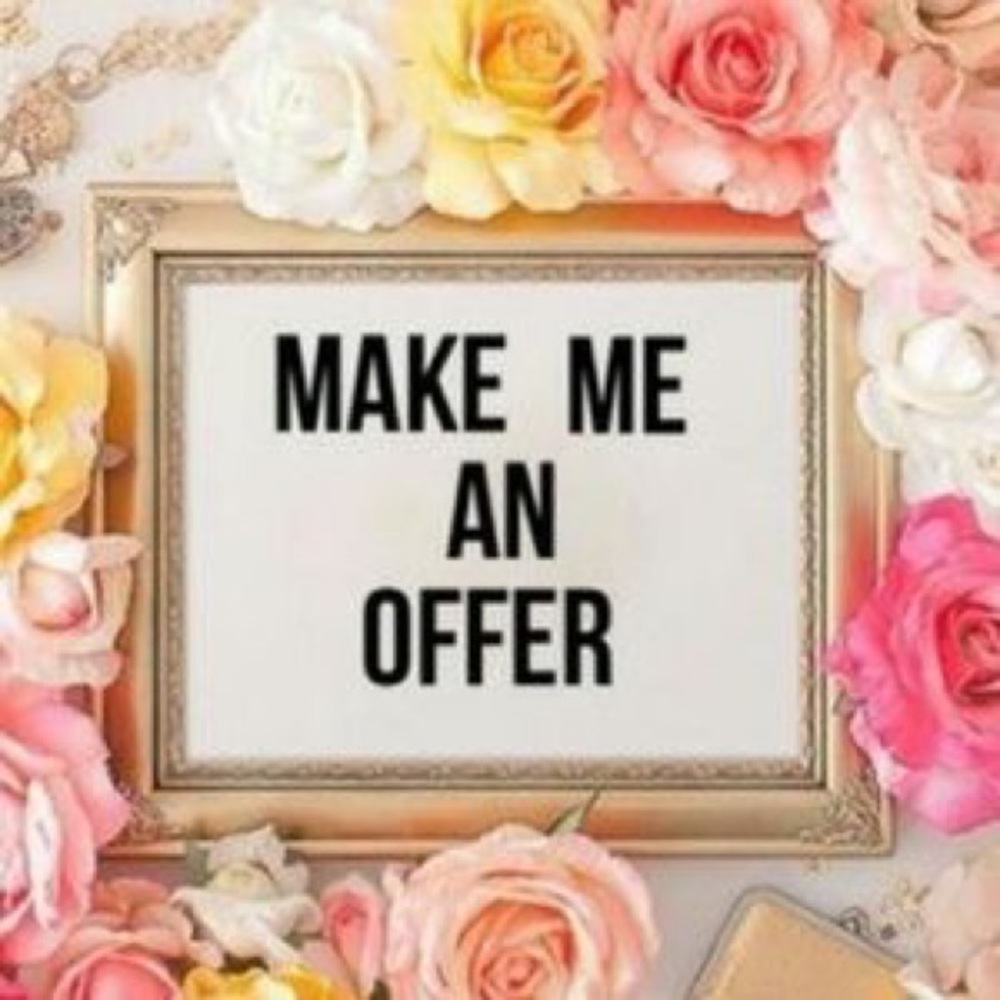 Make me an offer on anything