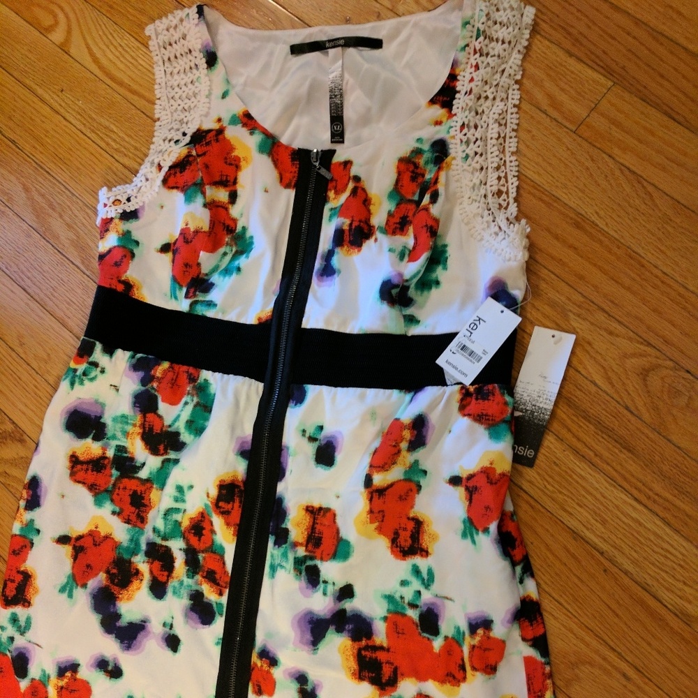 Summer fun zipper dress