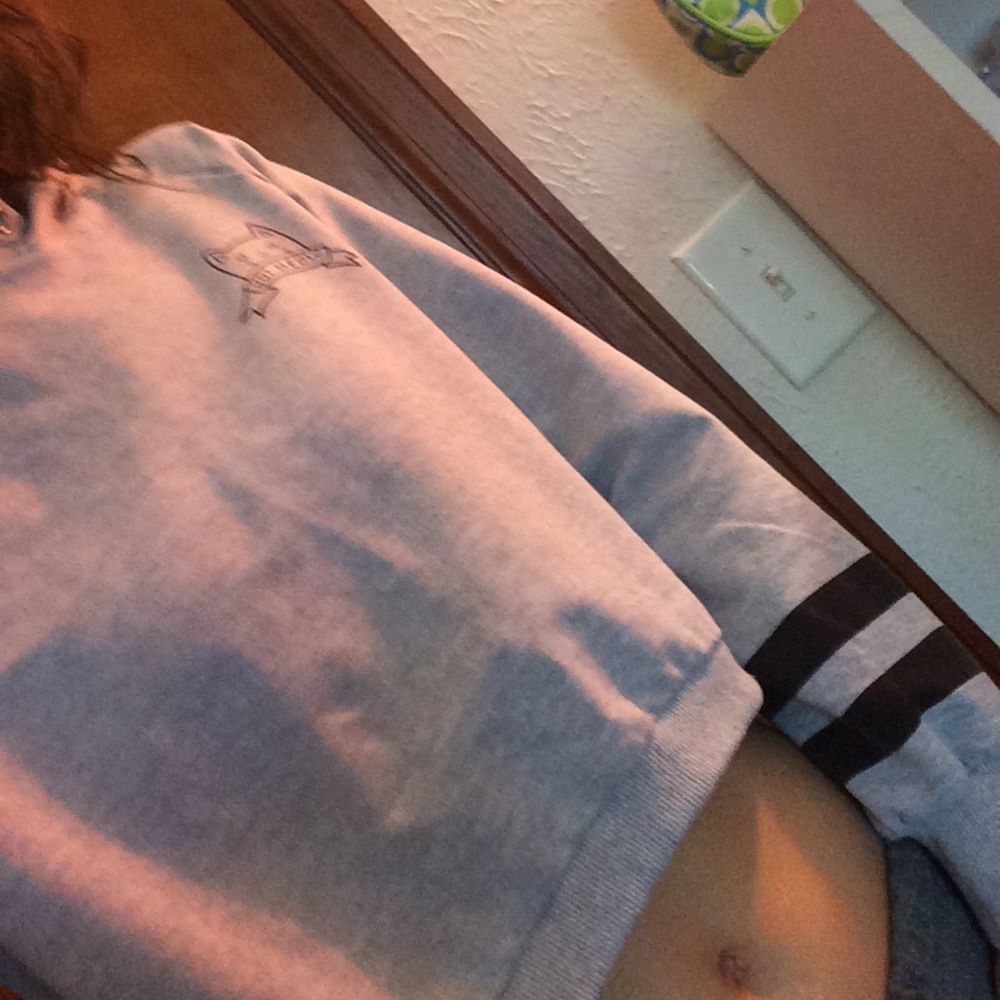 Crop top sweatshirt